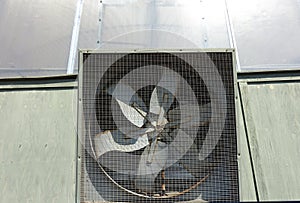 Industrial Rusting Fan
