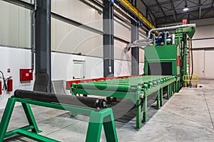 Industrial sanding blasting machine