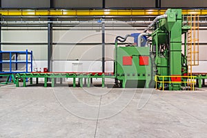 Industrial sanding blasting machine