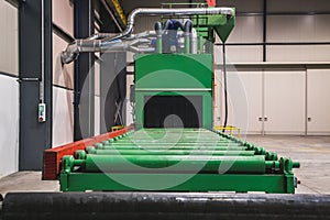 Industrial sanding blasting machine