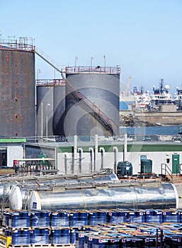 Industrial Scene Port of Sunderland photo