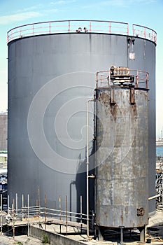 Industrial Sized Storage Tanks