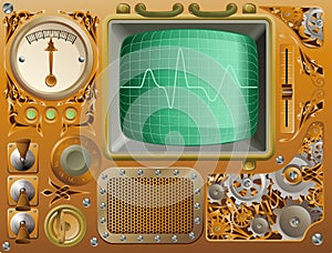 Industrial Steampunk media player