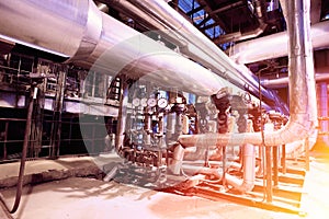 Industrial Steel pipelines and equipment
