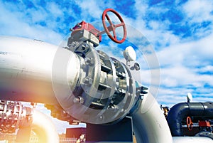 Industrial Steel pipelines and equipment