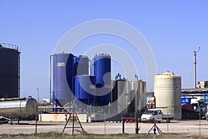 Industrial storage tanks