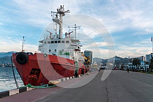 Industrial tanker ship details