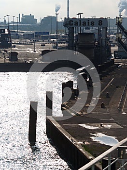 Industrial terminal 8 in Calais, France