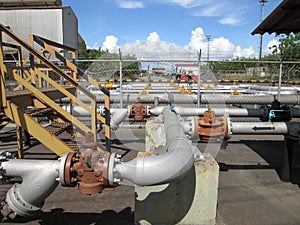 Industrial valves for gas