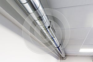 Vent and air ducts for air conditioning system photo