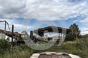 Industrial warehouse, empty depot