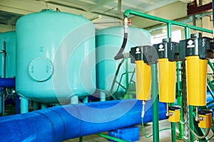 Industrial water purification system or filtration equipment