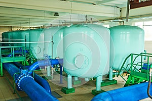 industrial water purification system or filtration equipment