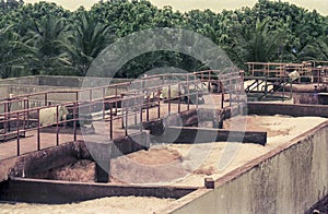 Industrial water treatment plant