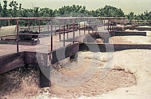 Industrial water treatment plant