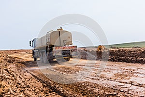 Industrial Water Truck Spraying Construction Property Development