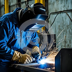 Industrial Welding Work