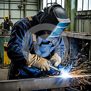 Industrial Welding Work
