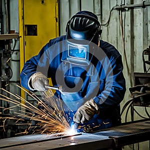 Industrial Welding Work