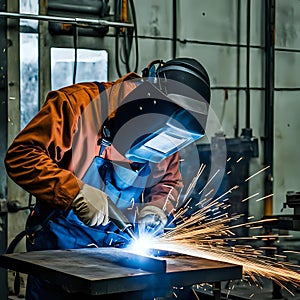 Industrial Welding Work