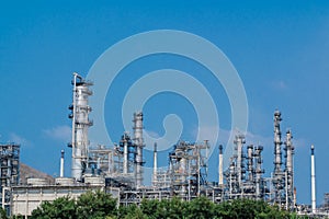 Industrial zone,The equipment of oil refining,Close-up of industrial pipelines of an oil-refinery plant,Detail of oil pipeline wit