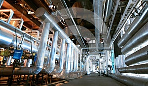 Industrial zone, Steel pipelines and ducts