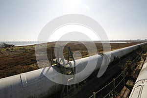 Industrial zone - water pipeline