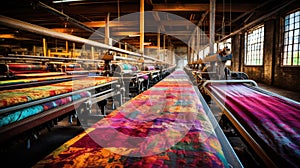 industrialization history textile mill photo