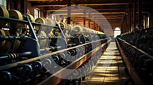 industrialization history textile mill photo