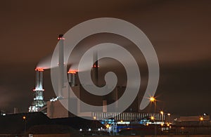 Industrie at night