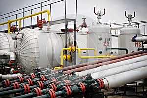 Industries of oil refining and gas,