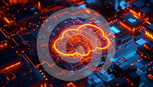 Industry 4. 0, automation and cloud computing concepts