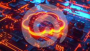 Industry 4. 0, automation and cloud computing concepts