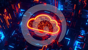 Industry 4. 0, automation and cloud computing concepts