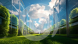 Industry 4. 0, automation and cloud computing concepts