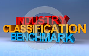 industry classification benchmark on blue