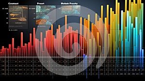 industry data bar graph
