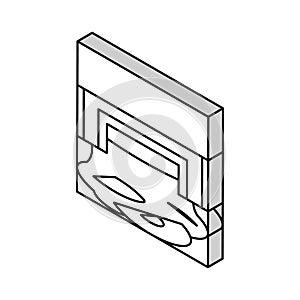 industry drainage system isometric icon vector illustration