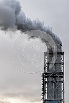 Industry gas emissions