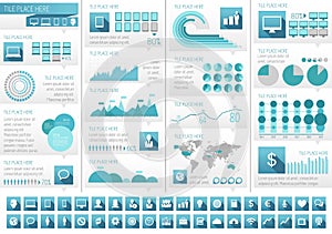 IT Industry Infographic Elements