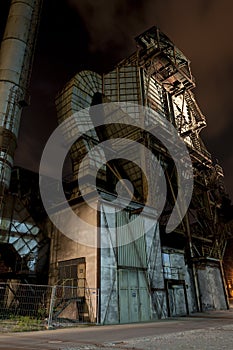 Industry for manufacturing of pig-iron, Ostrava, Czech Republic