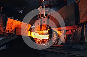 Industry metallurgical metallurgist at work