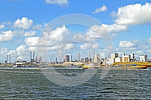 Industry near IJmuiden Netherlands