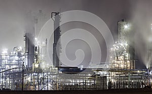 Industry at night