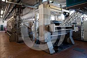 Industry: plant for textile printing photo