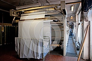Industry: plant for textile printing