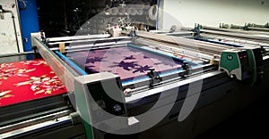 Industry: plant for textile printing