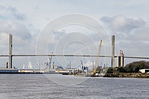 Industry at Savannah Bridge