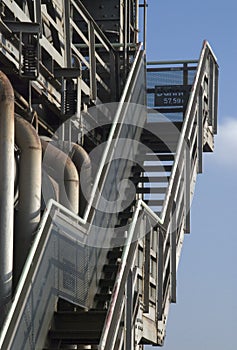 Industry stairway detail