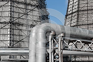 Industry tube system pipeline plant steel factory industrial pump pipe